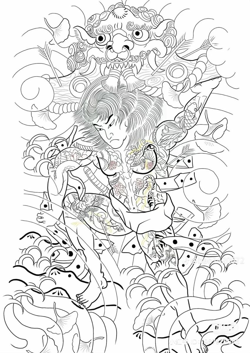 900+ ý tưởng hay nhất về Samurai tattoo trong 2026