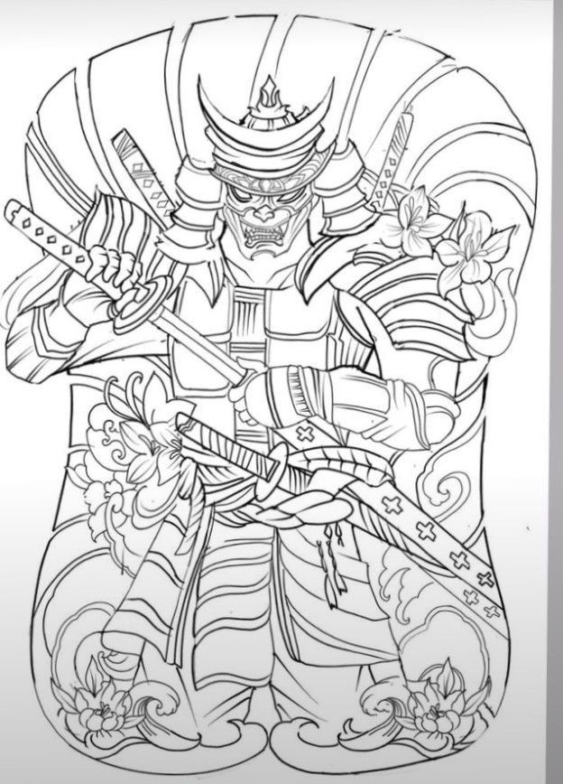 900+ ý tưởng hay nhất về Samurai tattoo trong 2026