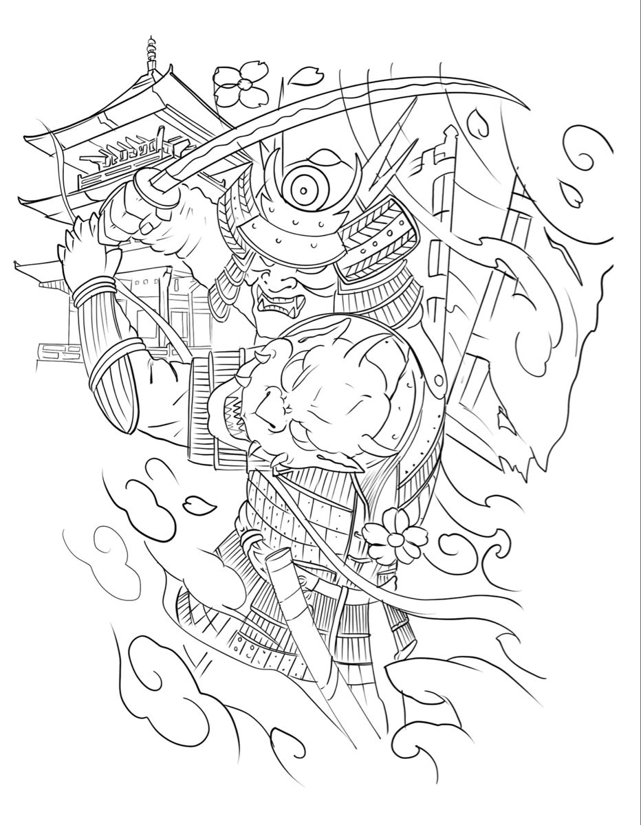 900+ ý tưởng hay nhất về Samurai tattoo trong 2026