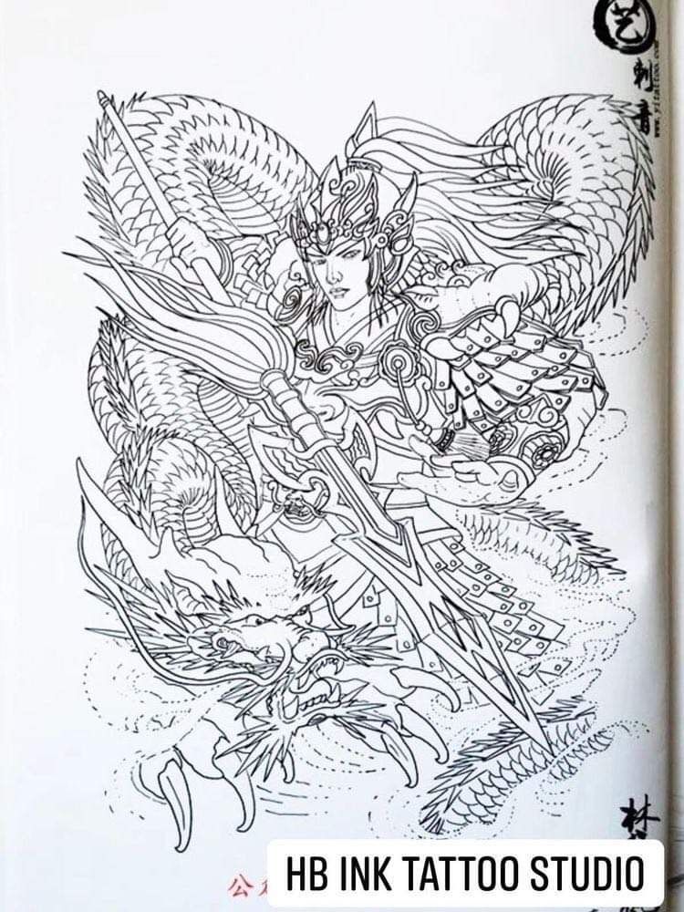 900+ ý tưởng hay nhất về Samurai tattoo trong 2026