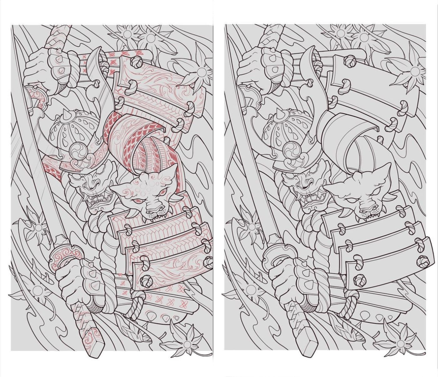 900+ ý tưởng hay nhất về Samurai tattoo trong 2026