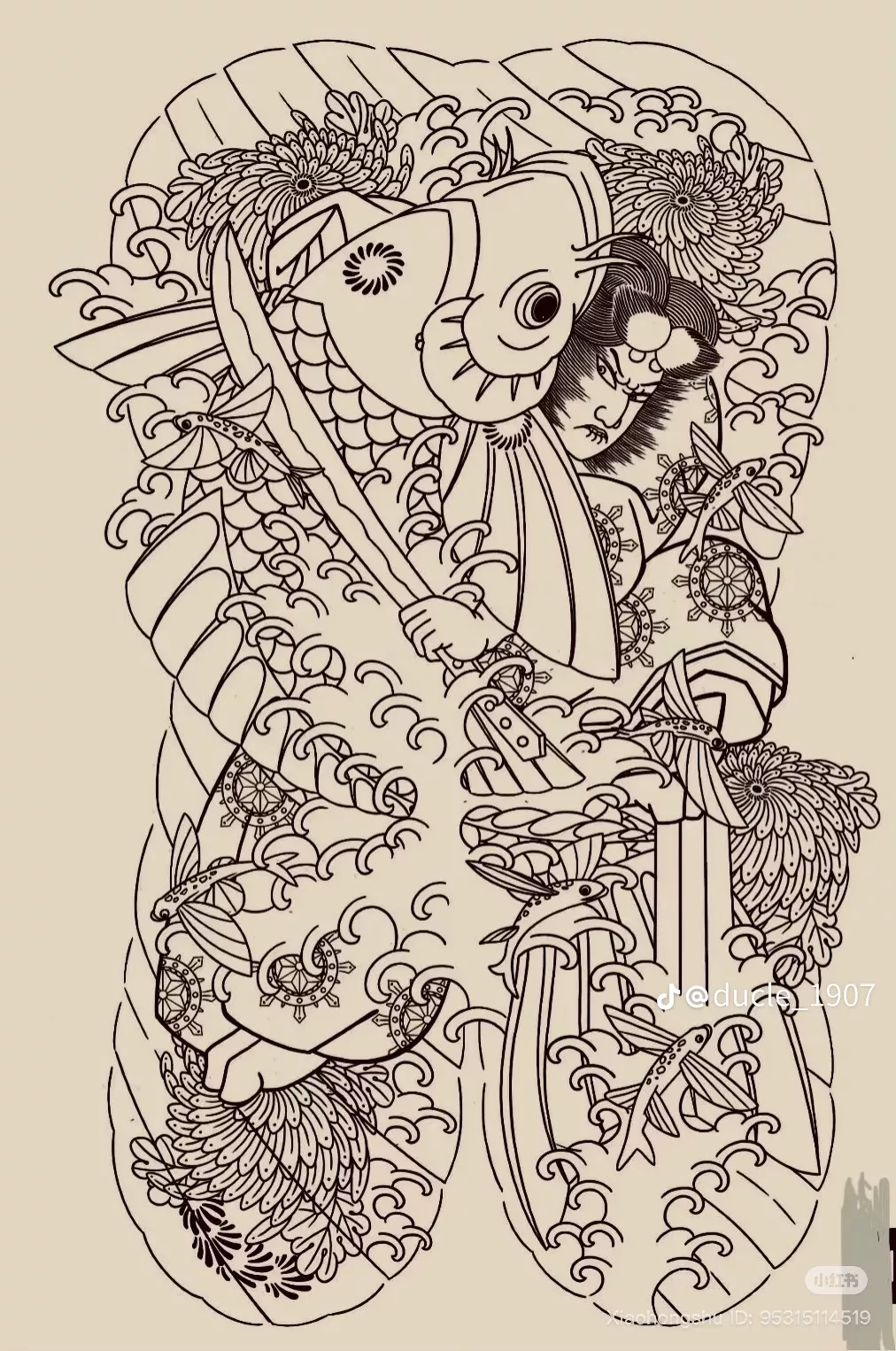 900+ ý tưởng hay nhất về Samurai tattoo trong 2026