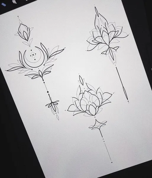flowers tattoo