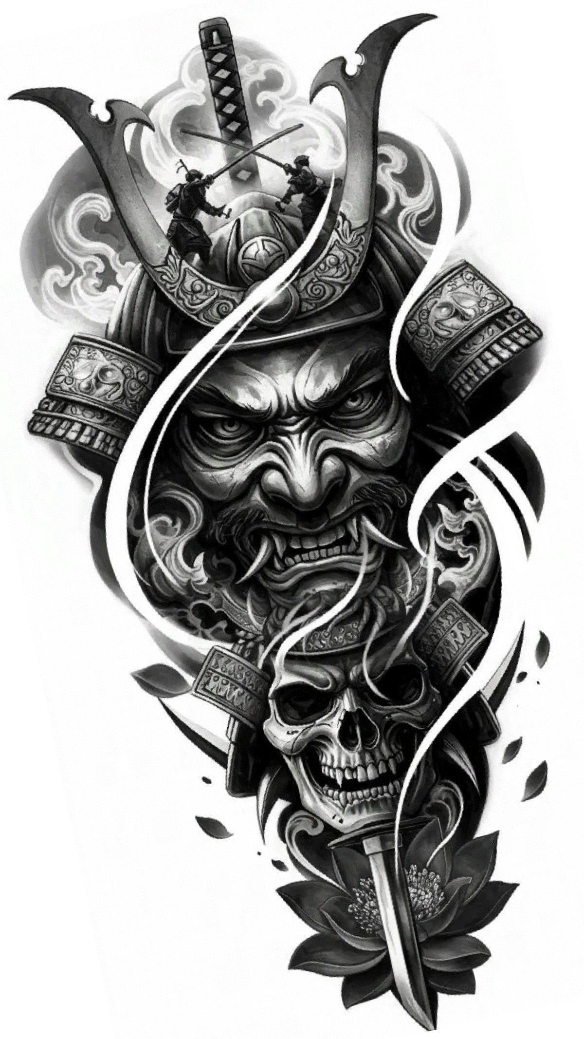 900+ ý tưởng hay nhất về Samurai tattoo trong 2026