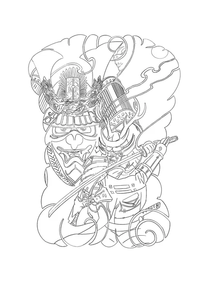 900+ ý tưởng hay nhất về Samurai tattoo trong 2026