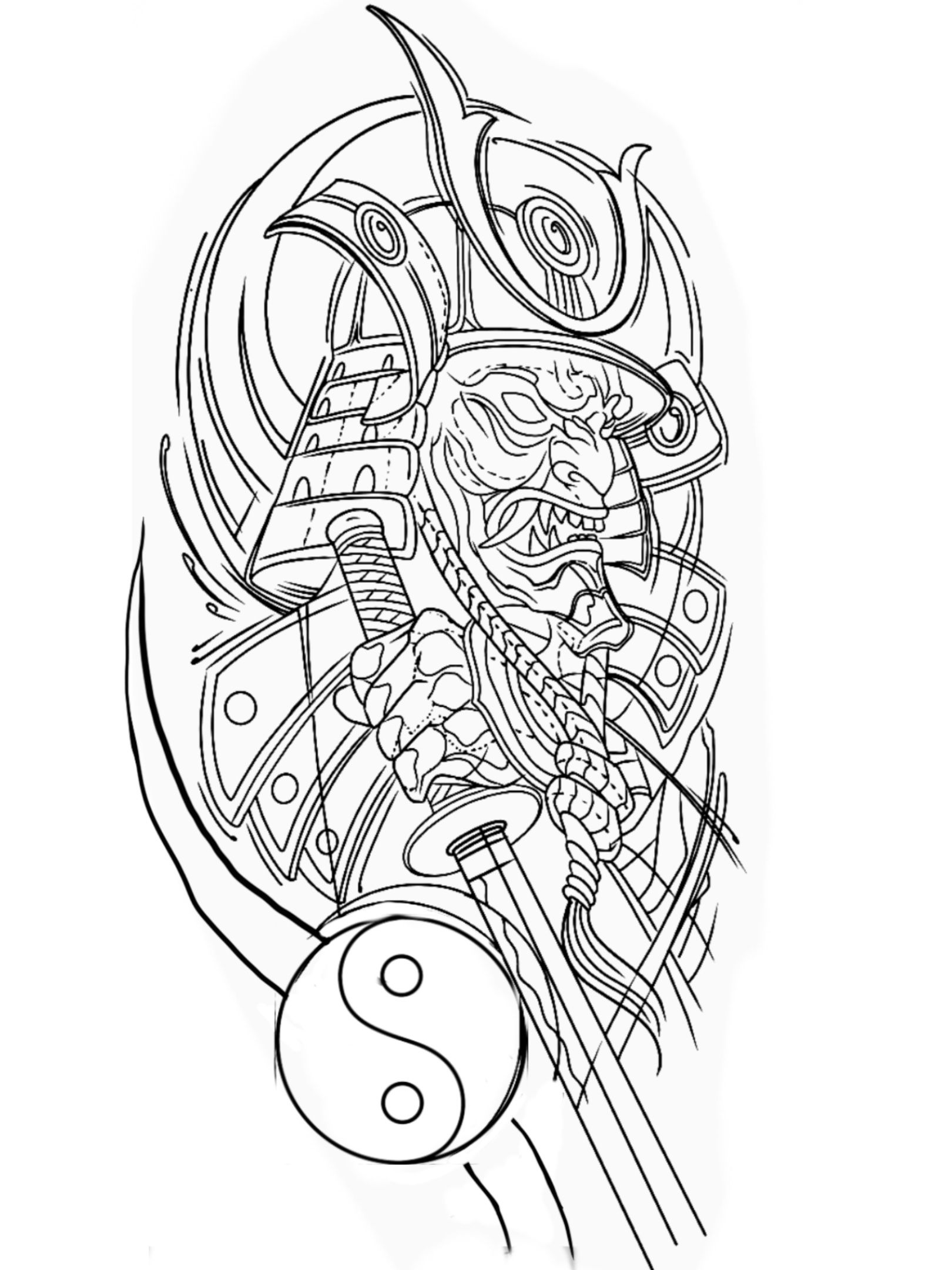 900+ ý tưởng hay nhất về Samurai tattoo trong 2026
