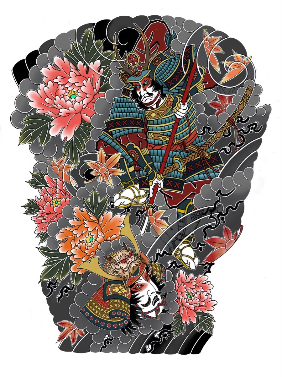 900+ ý tưởng hay nhất về Samurai tattoo trong 2026