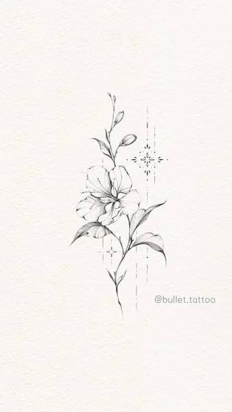 flowers tattoo