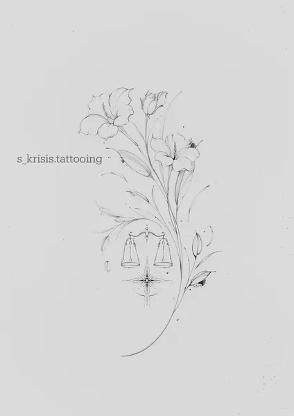 flowers tattoo