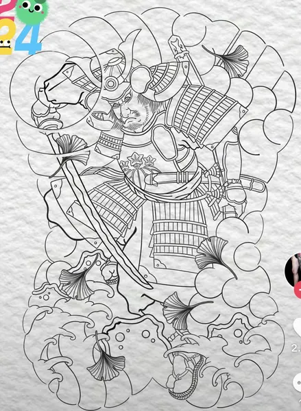 900+ ý tưởng hay nhất về Samurai tattoo trong 2026