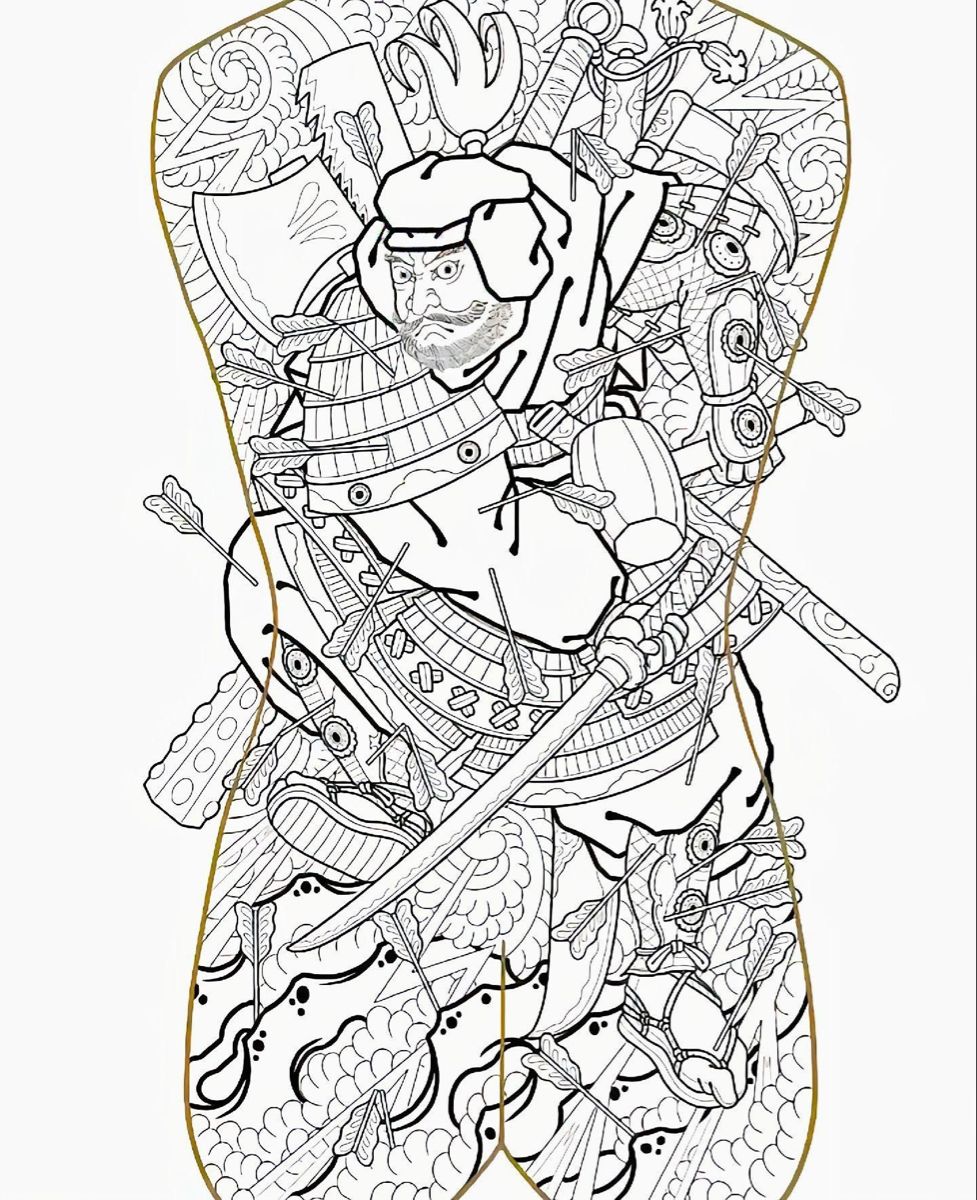 900+ ý tưởng hay nhất về Samurai tattoo trong 2026