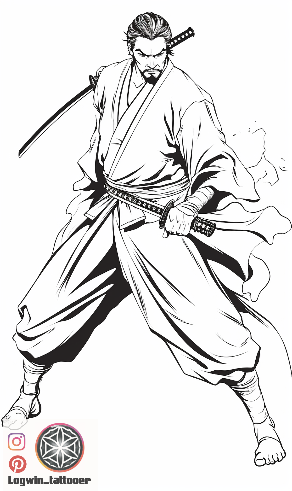 900+ ý tưởng hay nhất về Samurai tattoo trong 2026