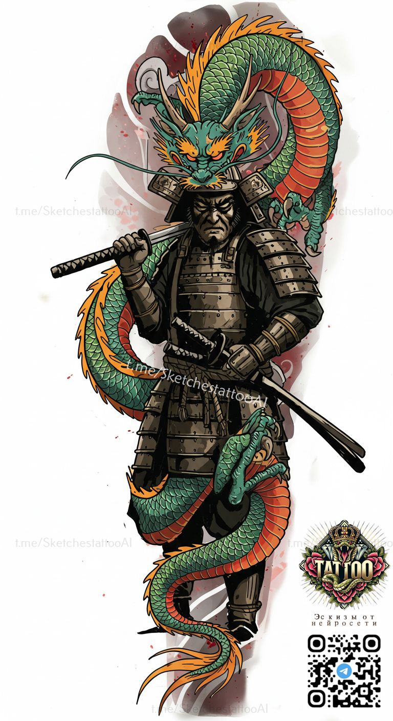 900+ ý tưởng hay nhất về Samurai tattoo trong 2026
