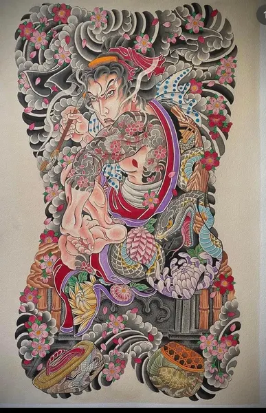 900+ ý tưởng hay nhất về Samurai tattoo trong 2026