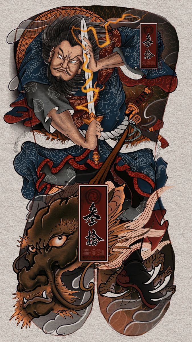 900+ ý tưởng hay nhất về Samurai tattoo trong 2026