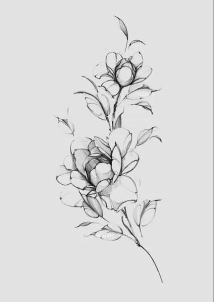flowers tattoo
