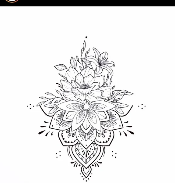 flowers tattoo