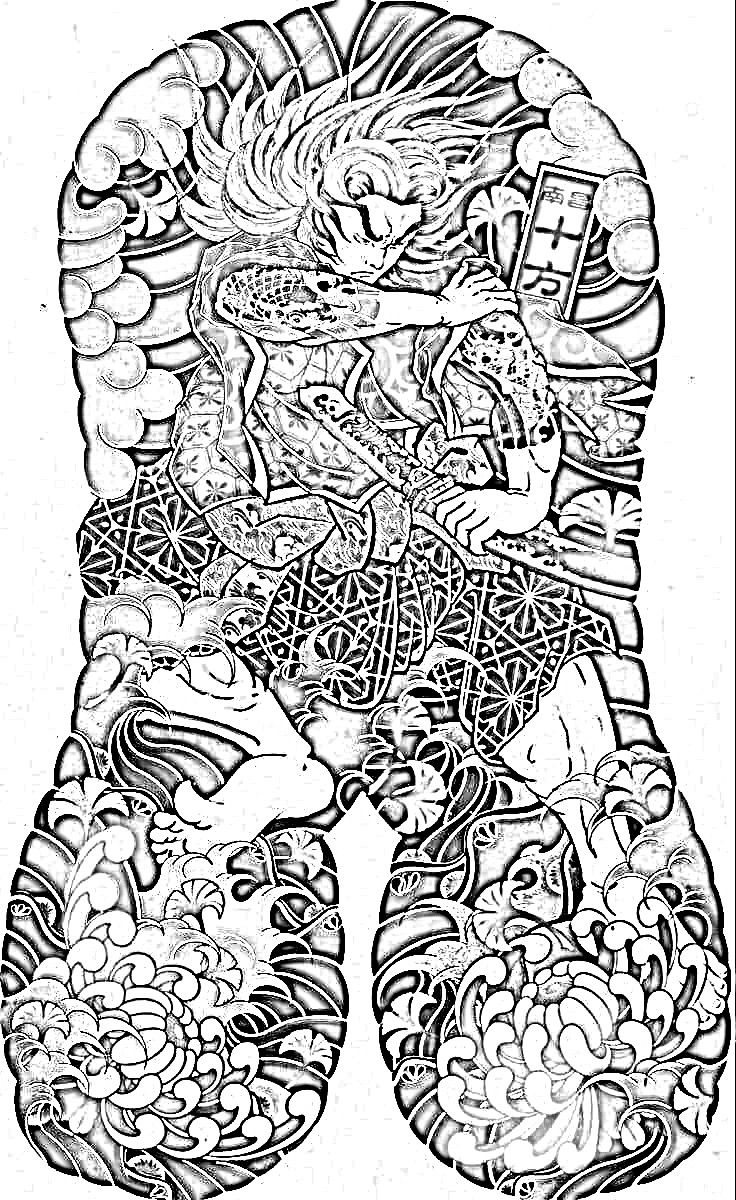 900+ ý tưởng hay nhất về Samurai tattoo trong 2026