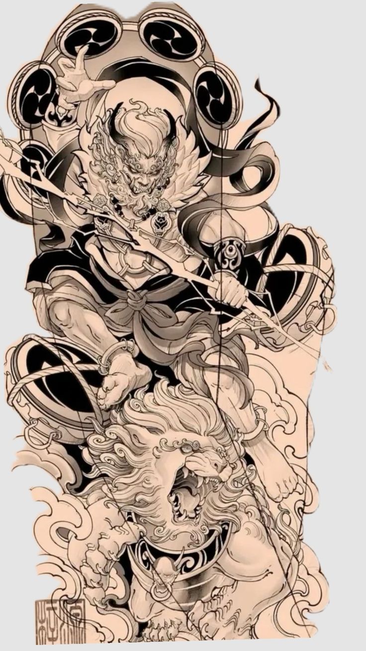 900+ ý tưởng hay nhất về Samurai tattoo trong 2026
