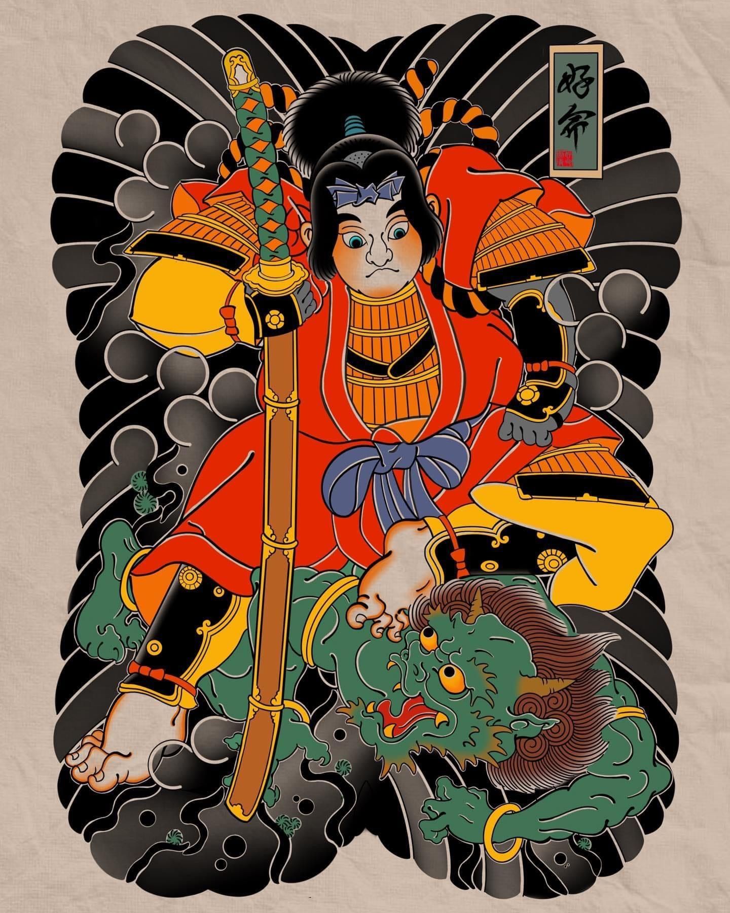 900+ ý tưởng hay nhất về Samurai tattoo trong 2026