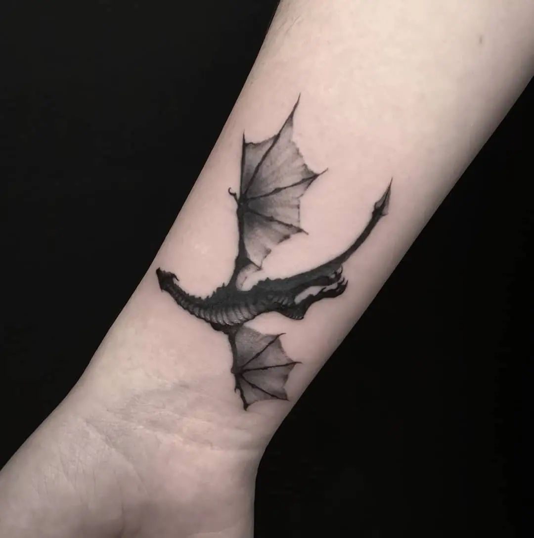 Dragon, 박쥐, 단풍잎