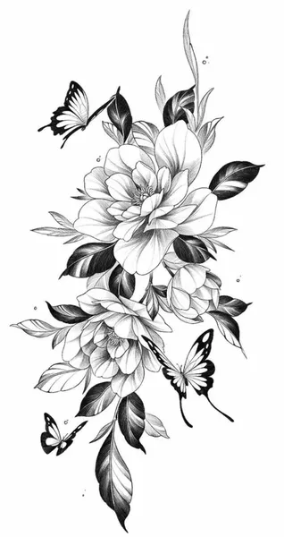 flowers tattoo
