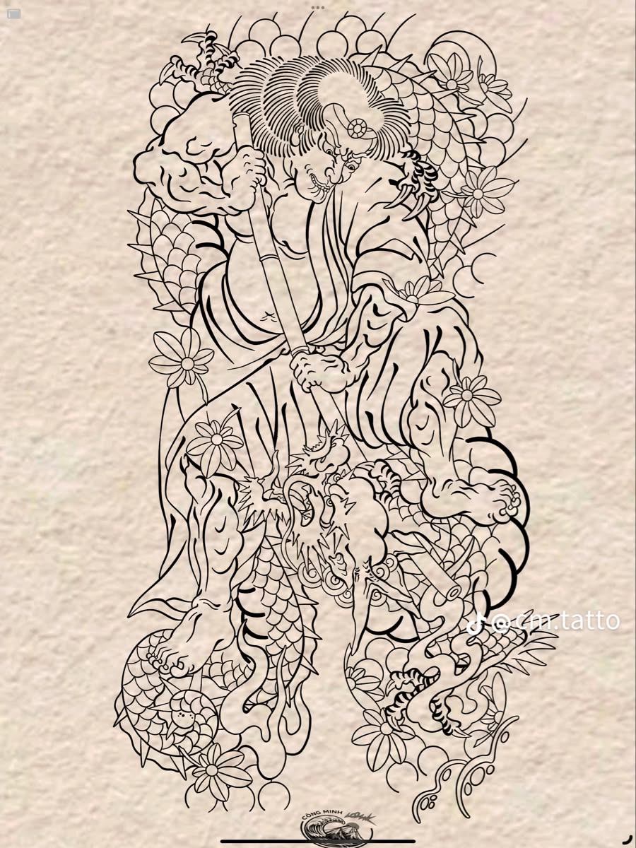 900+ ý tưởng hay nhất về Samurai tattoo trong 2026