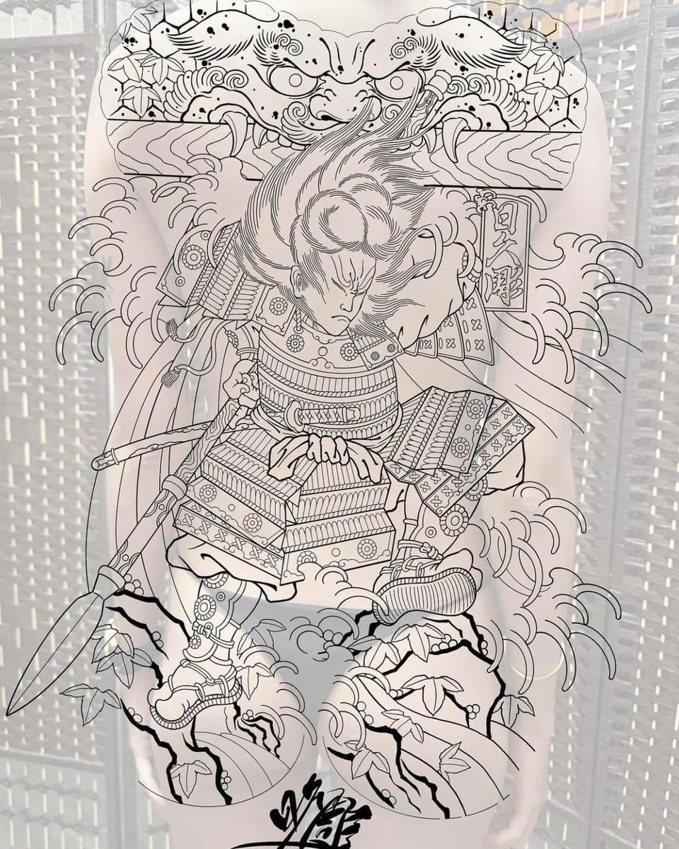 900+ ý tưởng hay nhất về Samurai tattoo trong 2026