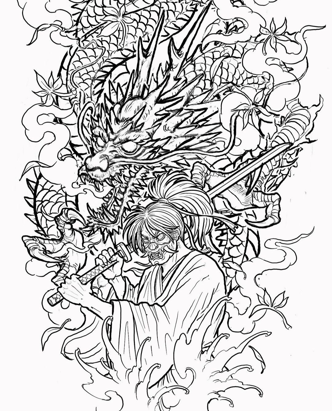 900+ ý tưởng hay nhất về Samurai tattoo trong 2026