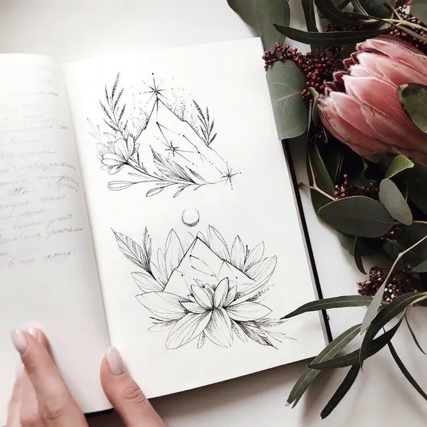 flowers tattoo