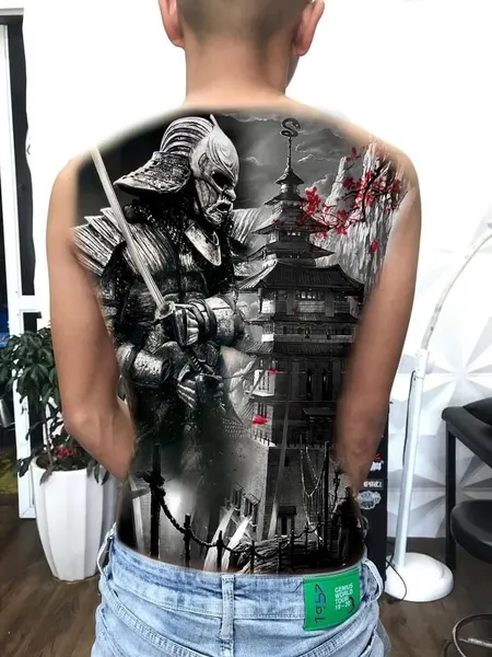 Samurai tattoo idea