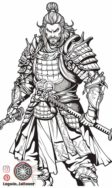 900+ ý tưởng hay nhất về Samurai tattoo trong 2026