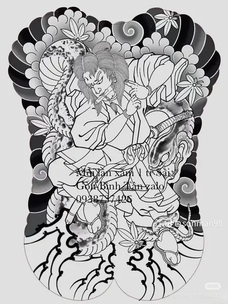 900+ ý tưởng hay nhất về Samurai tattoo trong 2026