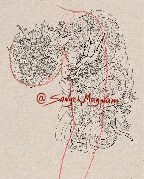 900+ ý tưởng hay nhất về Samurai tattoo trong 2026