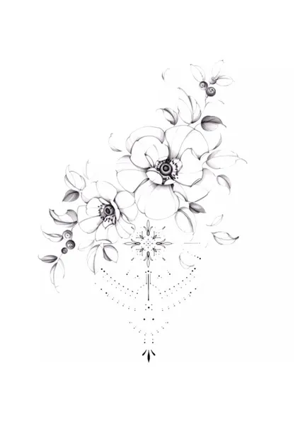 flowers tattoo