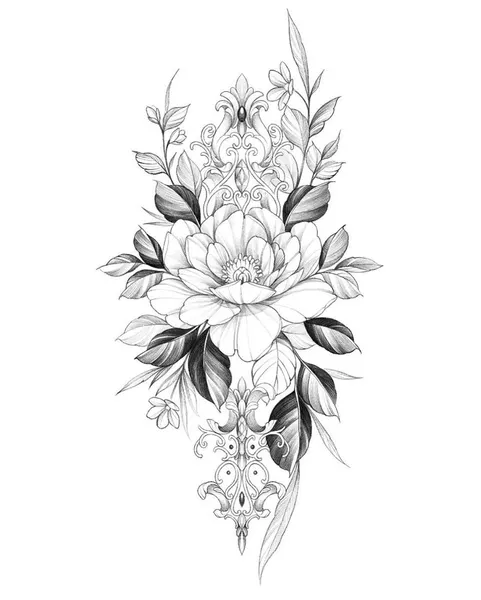 flowers tattoo