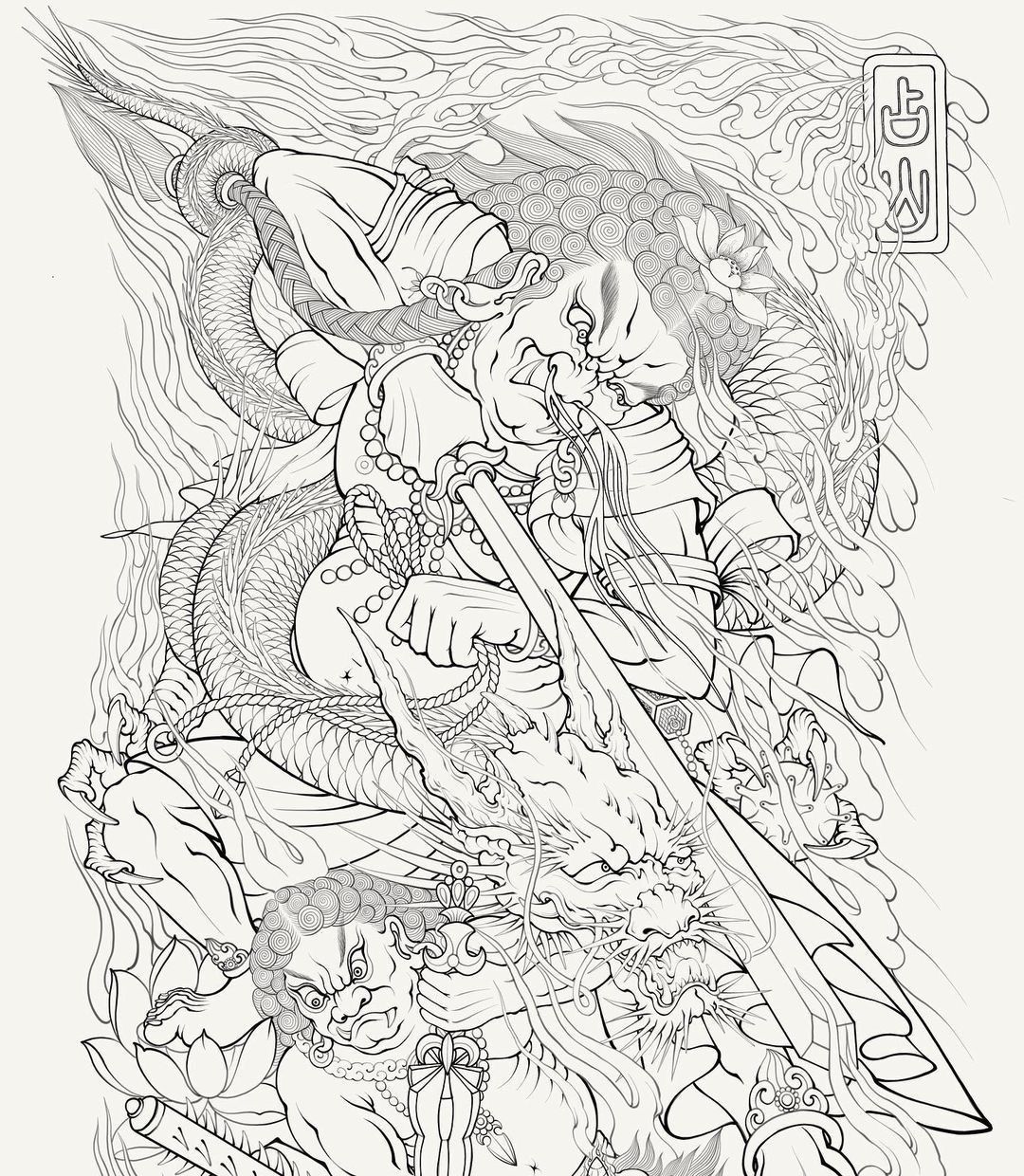 900+ ý tưởng hay nhất về Samurai tattoo trong 2026