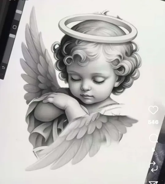 koyoliew / angel tattoos