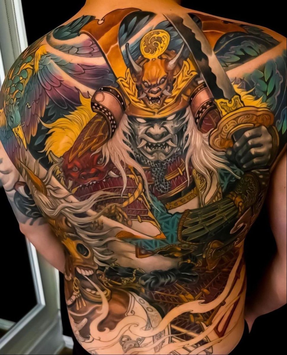 900+ ý tưởng hay nhất về Samurai tattoo trong 2026
