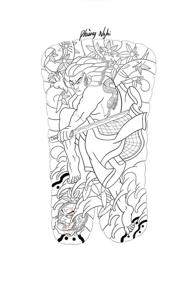 900+ ý tưởng hay nhất về Samurai tattoo trong 2026