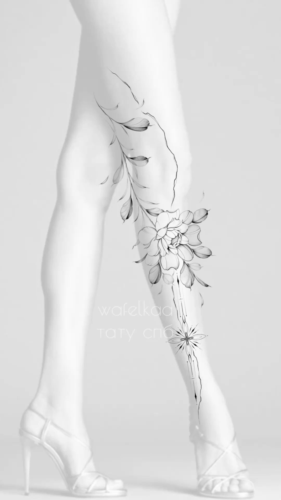 flowers tattoo idea