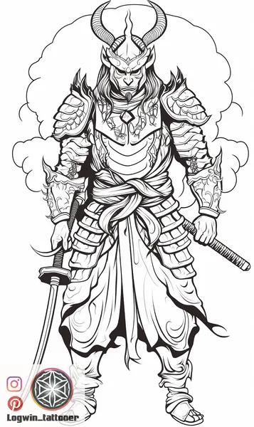 900+ ý tưởng hay nhất về Samurai tattoo trong 2026