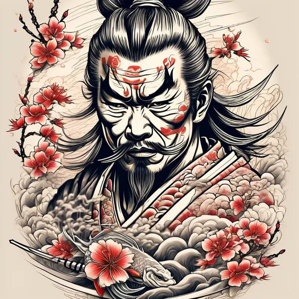 900+ ý tưởng hay nhất về Samurai tattoo trong 2026