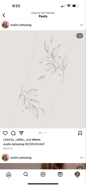 flowers tattoo