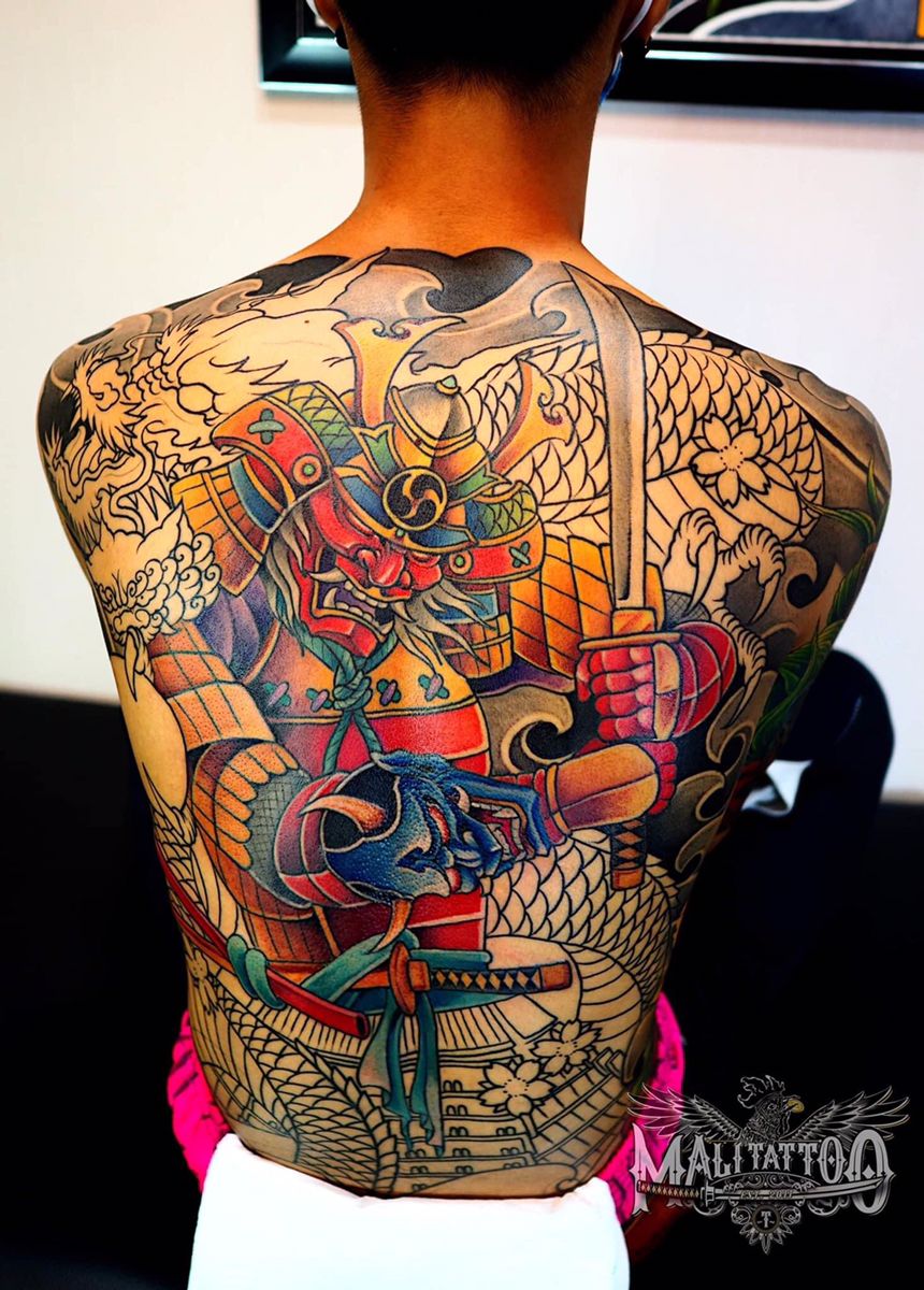 900+ ý tưởng hay nhất về Samurai tattoo trong 2026