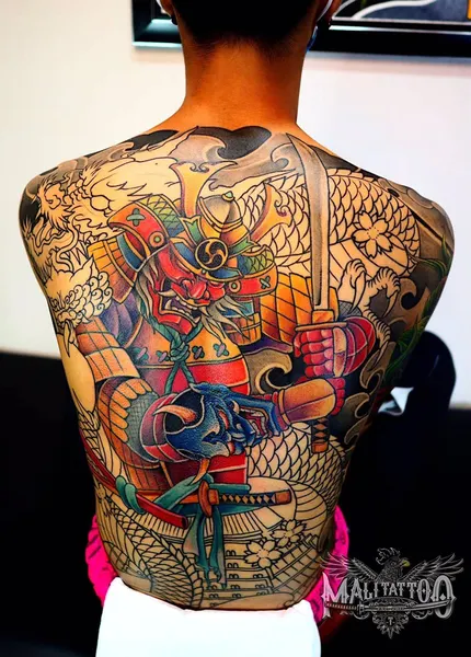 900+ ý tưởng hay nhất về Samurai tattoo trong 2026