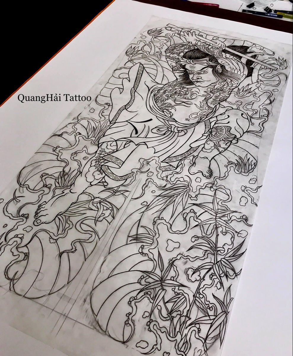 900+ ý tưởng hay nhất về Samurai tattoo trong 2026