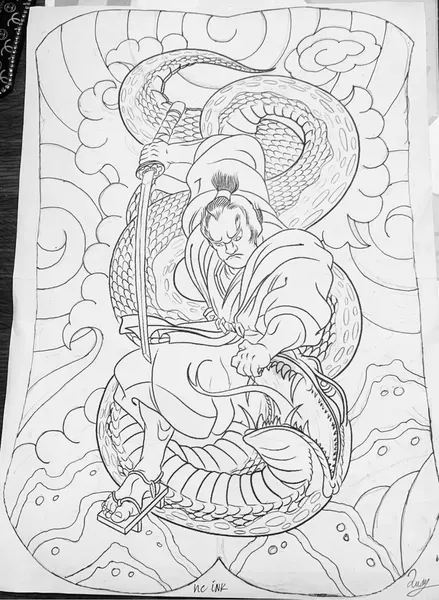 900+ ý tưởng hay nhất về Samurai tattoo trong 2026