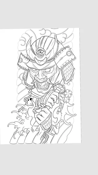 900+ ý tưởng hay nhất về Samurai tattoo trong 2026