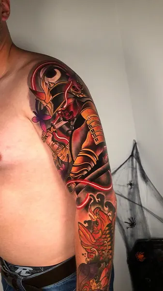 900+ ý tưởng hay nhất về Samurai tattoo trong 2026
